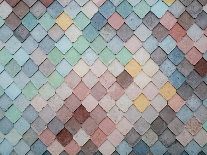Bottle Cap Mosaic